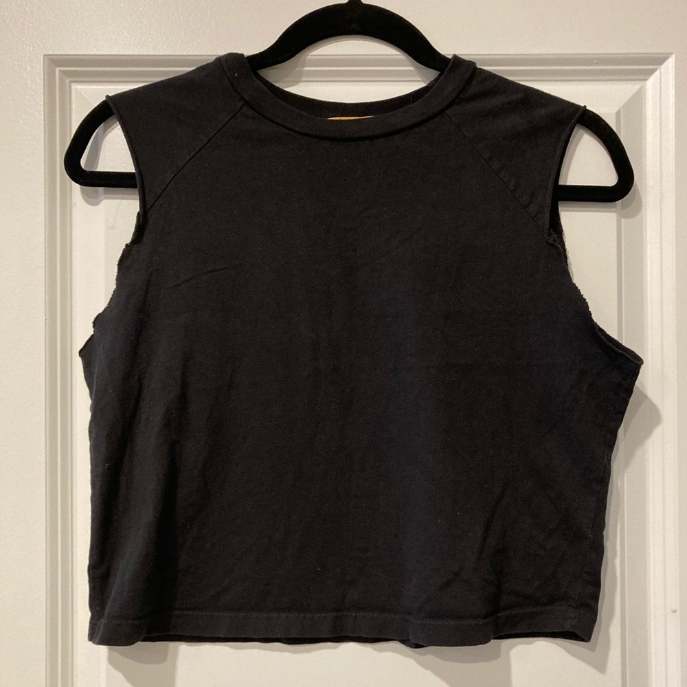 Dazey LA Black Crop Top